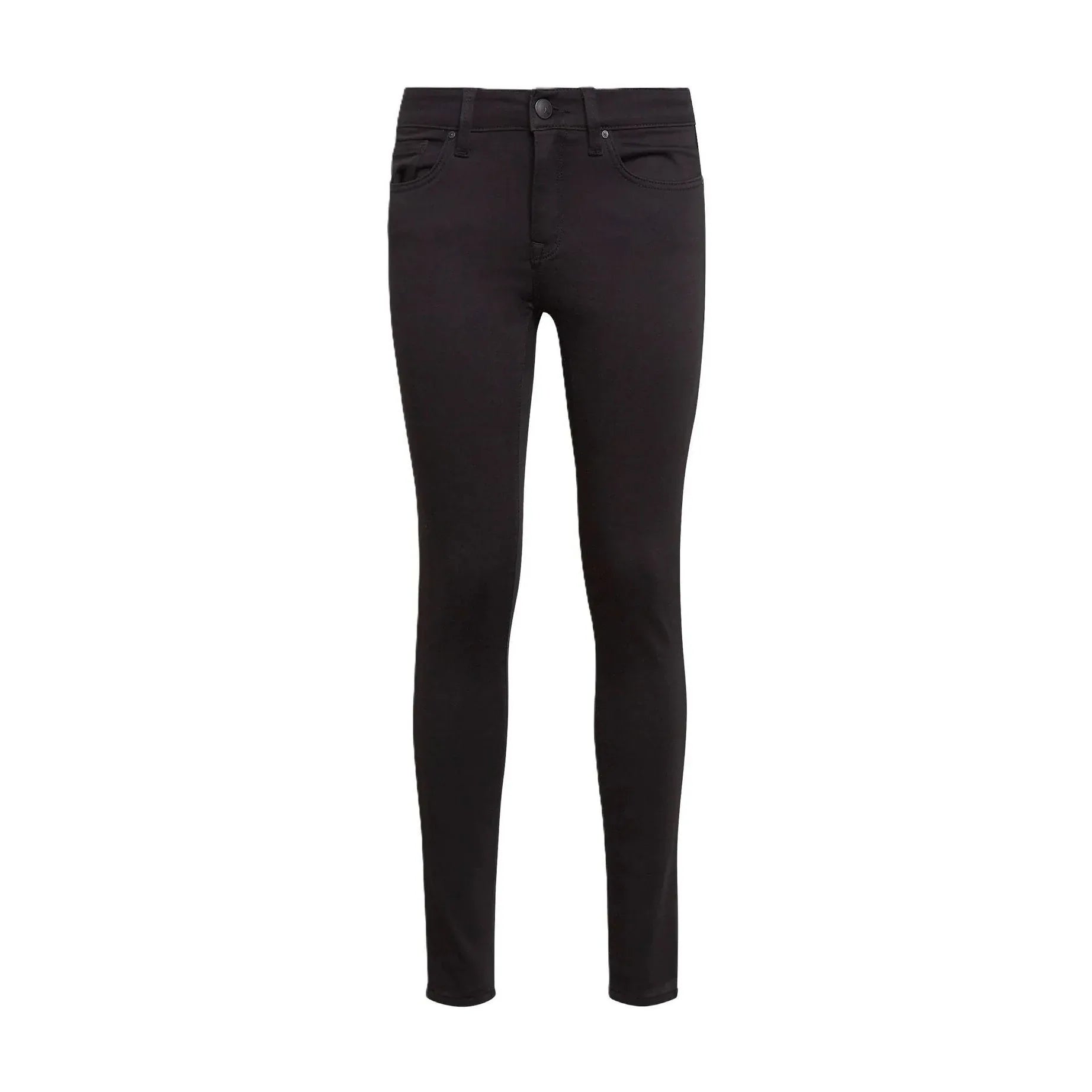 Mavi Women's Mid-Rise Skinny Fit Jeans with Five-Pocket Design, Versatile Black - Gomix Brands Outlet